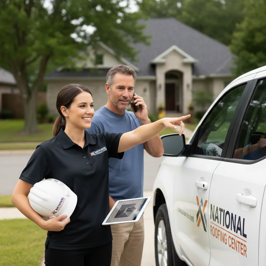 National Roofing Center customer support in Melissa