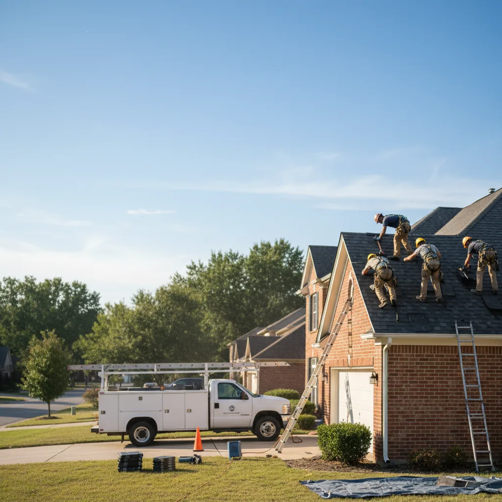 Roof Repair in Melissa